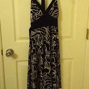 Black and white dress